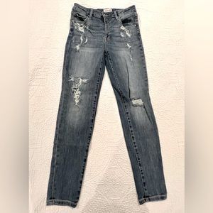 Tricot skinny jeans